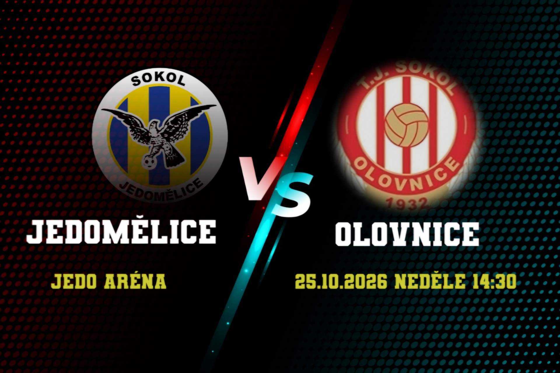 Do Jedomělic přijede Olovnická želva - lídr přeboru